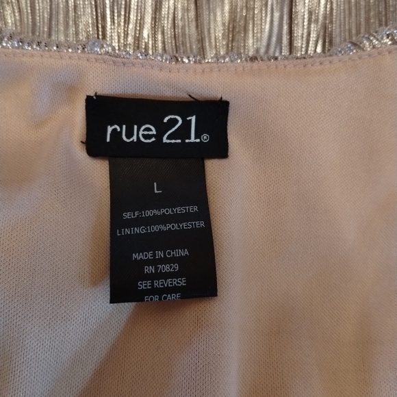 Rue 21 women's size large adjustable straps dress - Picture 2 of 8